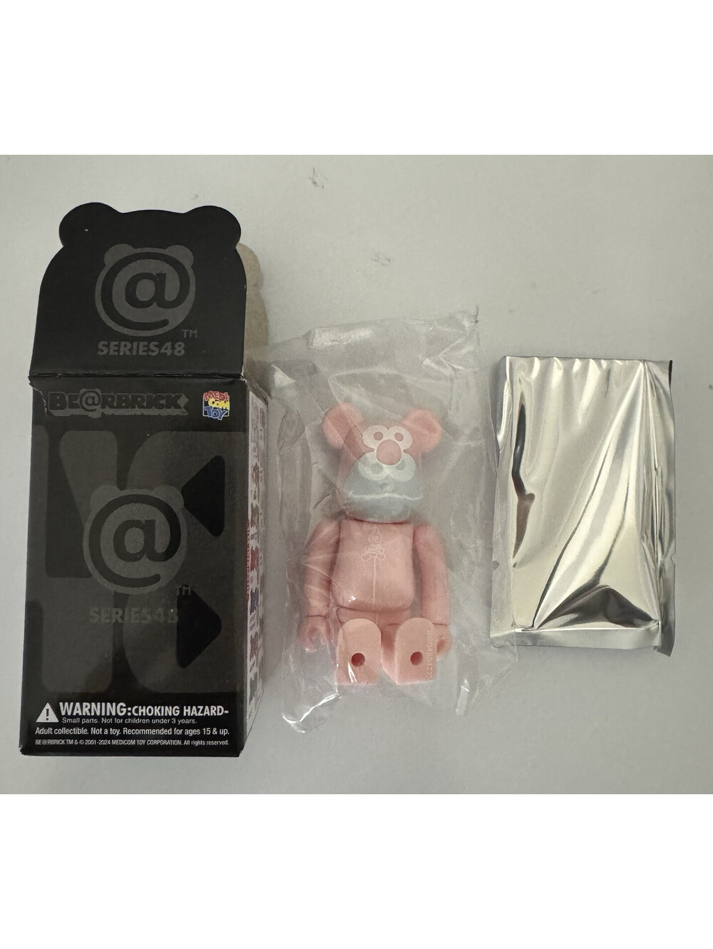Bearbrick 🐻🧱 Series 48 Gelato Pique Elmo Cute - 100% Medicom Be@rbrick